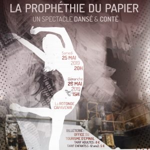 La Prophétie du papier, spectacle dansé et conté